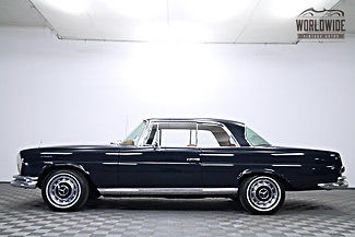 1966 mercedes 250 se 2 door sports coupe. restored and very rare!