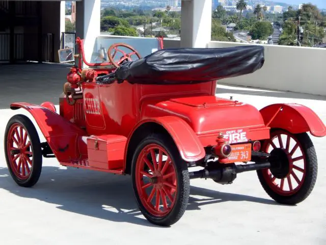 1915 ford model t fire chief parade car from museum collection - california car!