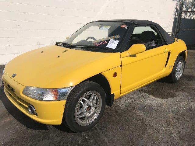 1991 honda beat, yellow with 55,000 miles