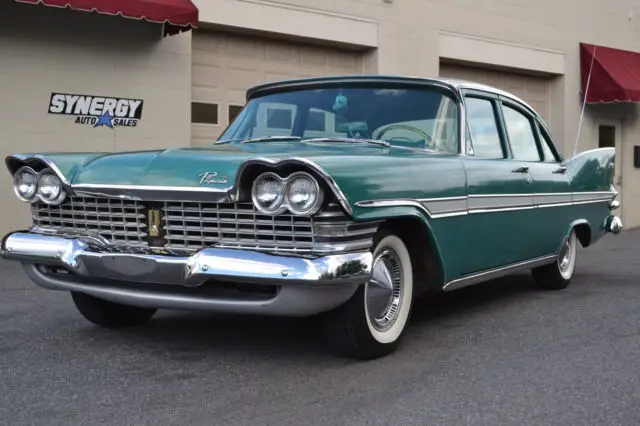 1959 plymouth fury sedan 4 door hardtop 395 golden commando 361 cid antique car