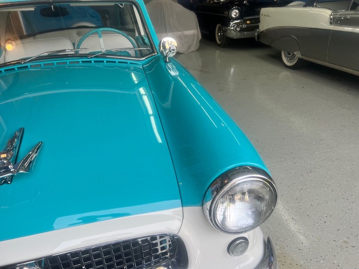 1958 nash metropolitan coupe blue rwd automatic nice