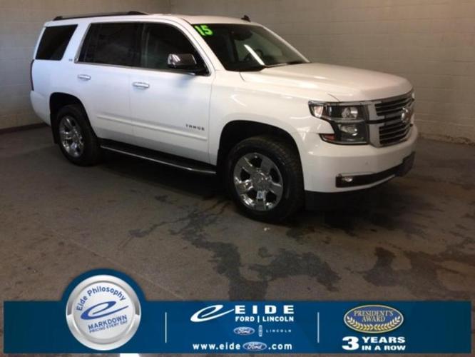 2015 chevrolet tahoe ltz 4x4 ltz 4dr suv for sale in bismarck, north dakota