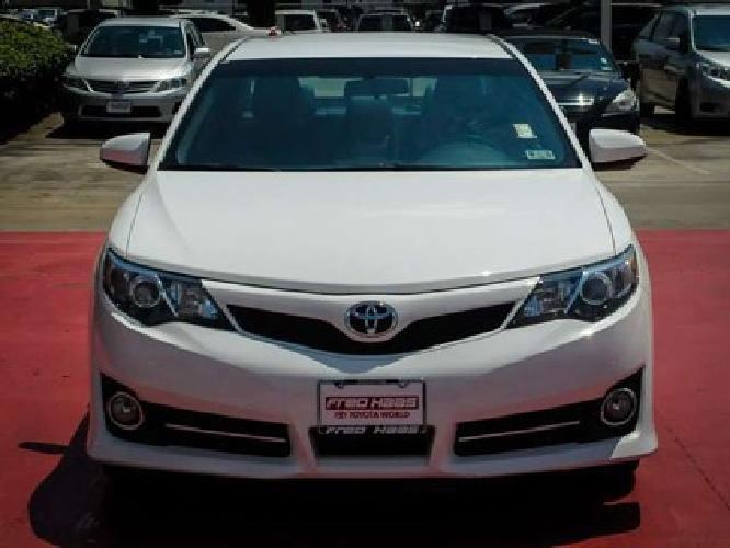 2014 toyota camry se touchscreen radio cruise control one owner warr in spring, tx