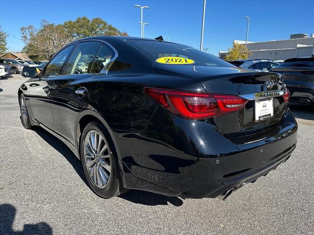 2021 infiniti q50 luxe