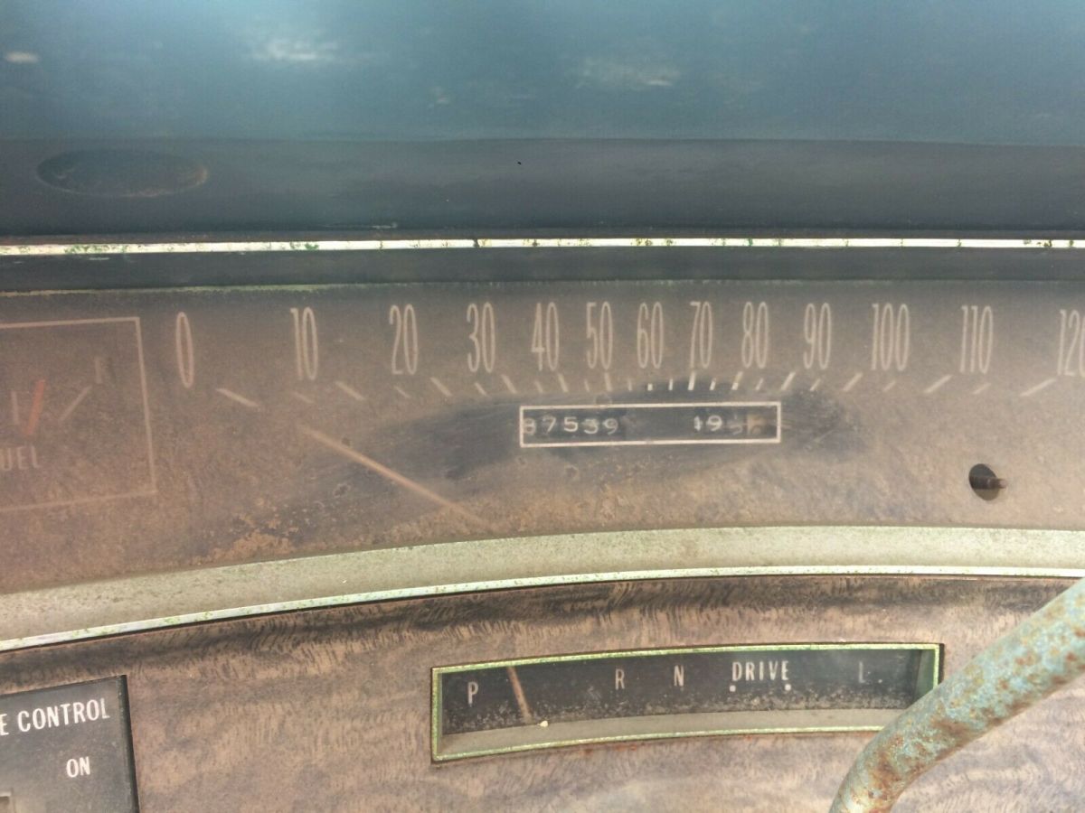 1971 cadillac eldorado convertible - non running for parts or restoration