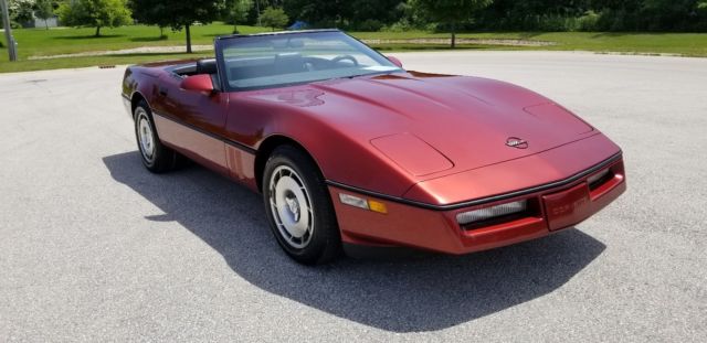 1987 chevrolet corvette convertible 37k original miles very nice no reserve
