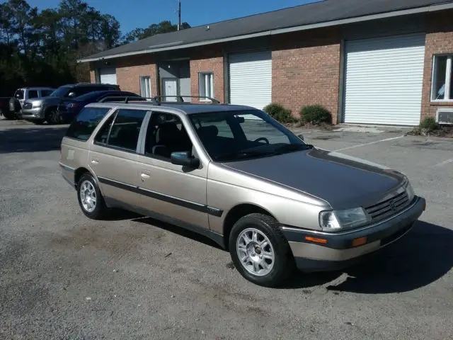 1990 peugeot 405 s wagon 101k 2 owner mi 1.9l 4 cyl auto leather gc no reserve