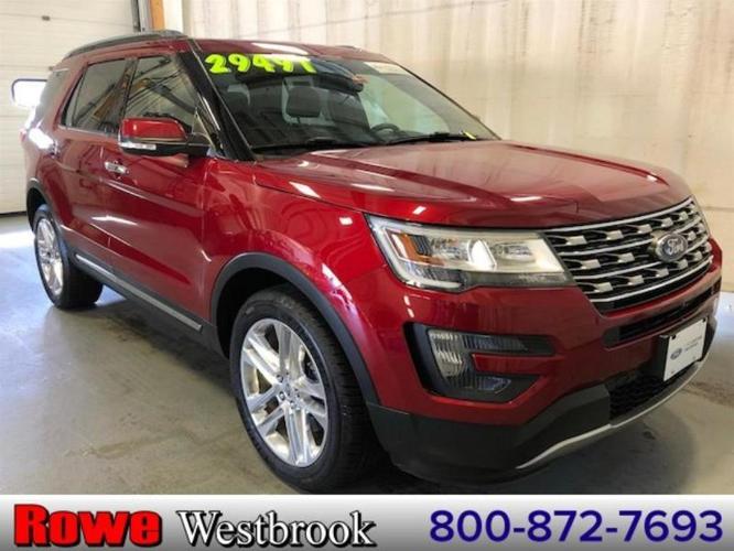 2016 ford explorer limited awd limited 4dr suv for sale in westbrook, maine