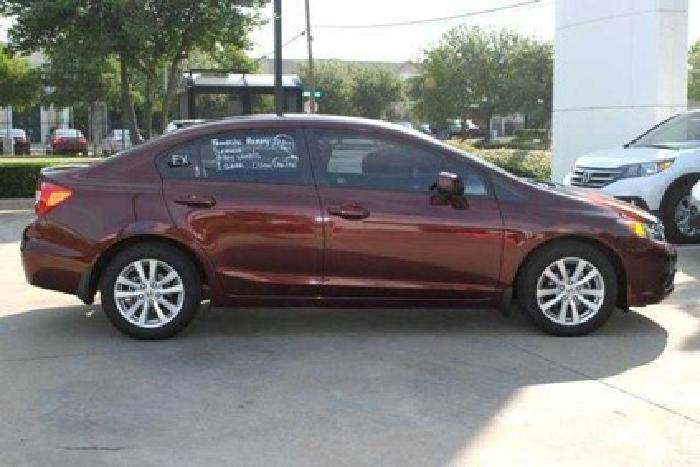 2012 honda civic ex in dallas, tx