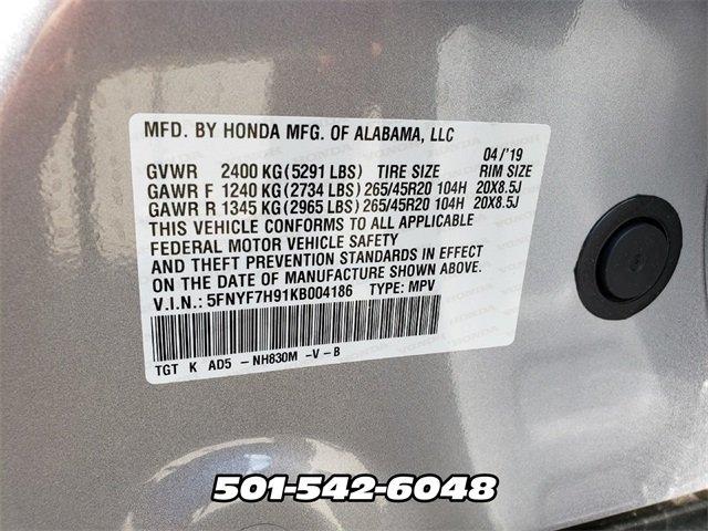used 2019 honda passport fwd touring north little rock, ar 72113 for sale in maumelle, arkansas