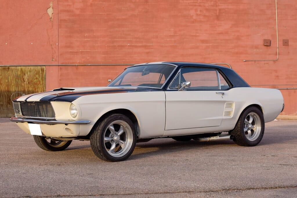 1967 ford mustang coupe rebuilt 289ci v8 engine