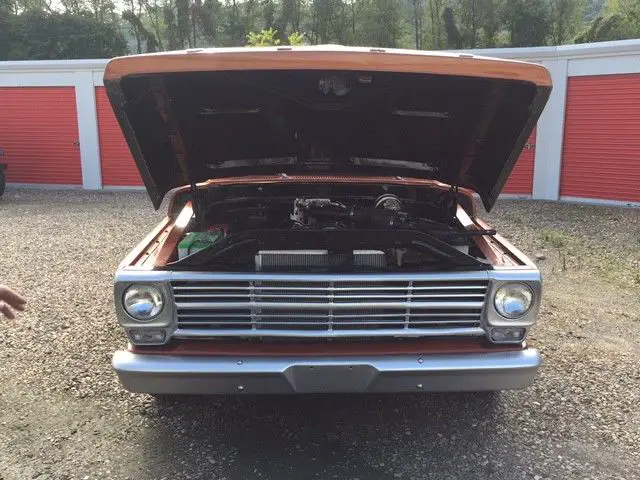 1969 ford truck copper w/ tan interior