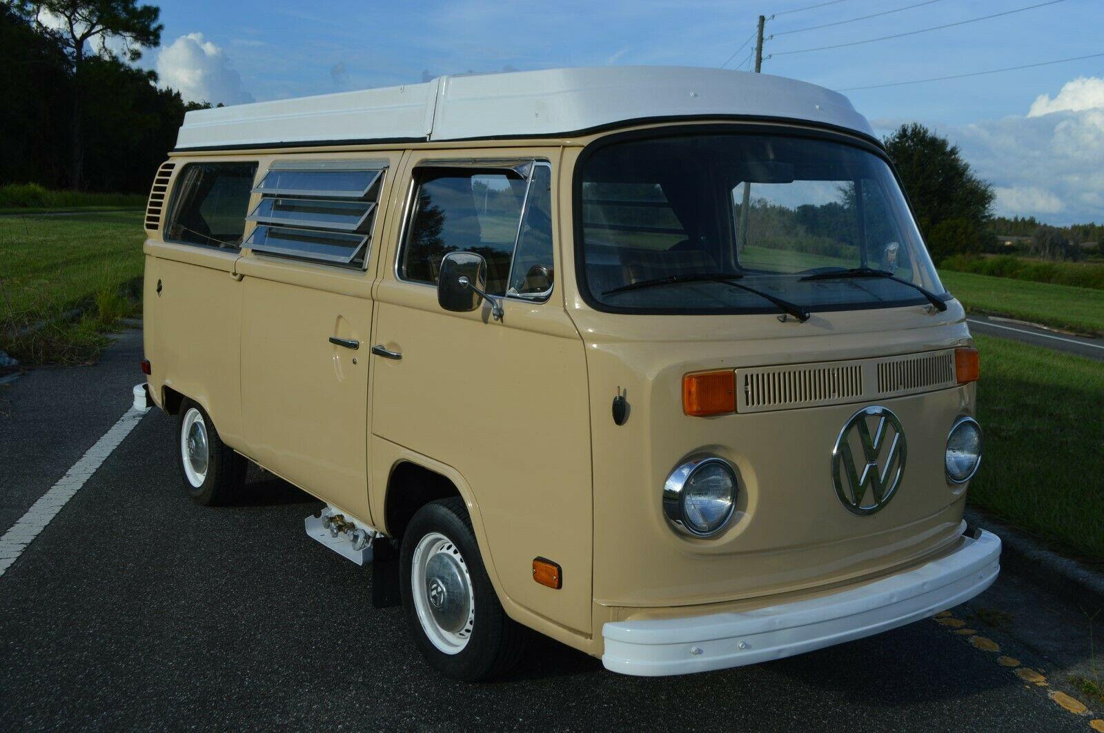 1978 volkswagen bus type ii westfalia rare auto a/c