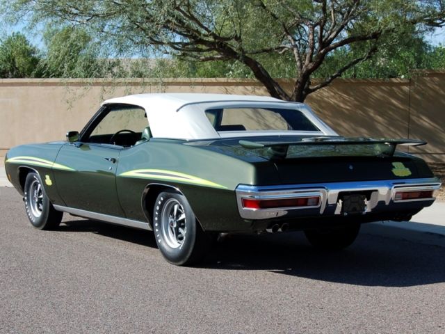 1970 gto judge convertible 4 speed phs documented