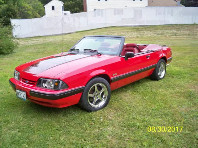 1991 mustang lx convertible 5.0l