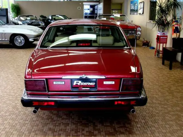 1991 jaguar xj-series xj6 sovereign 4dr sedan 78367 miles burgundy sedan 4.0l i6