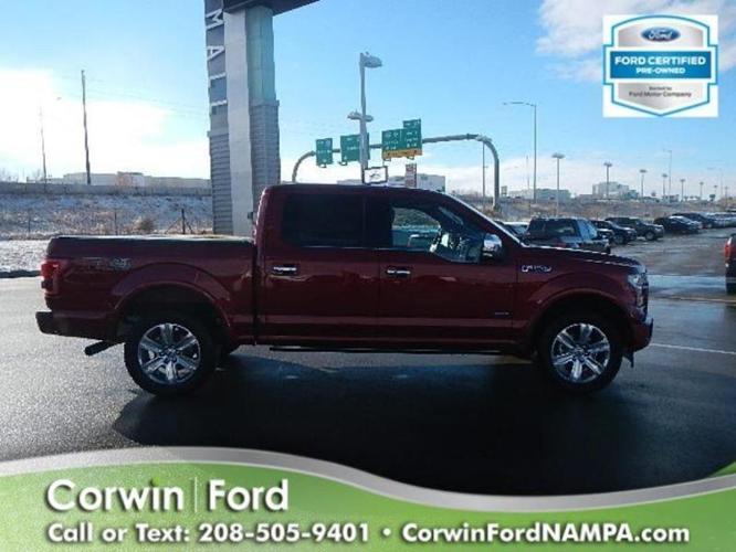 2017 ford f-150 platinum 4x4 platinum 4dr supercrew 5.5 ft. sb for sale in nampa, idaho