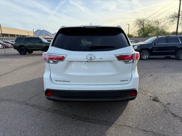 2016 toyota highlander limited