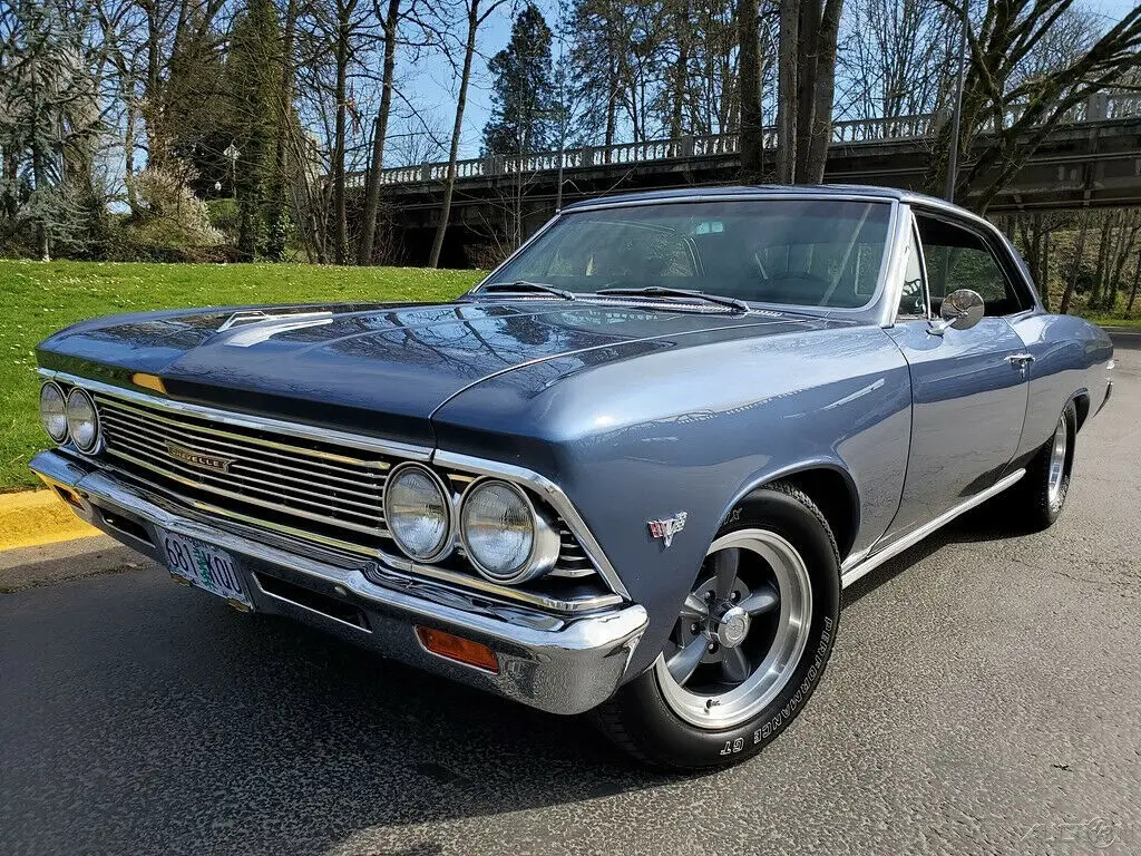 1966 chevrolet chevelle 454 v8 borg warner 4 speed ps pdb hotchkis suspension