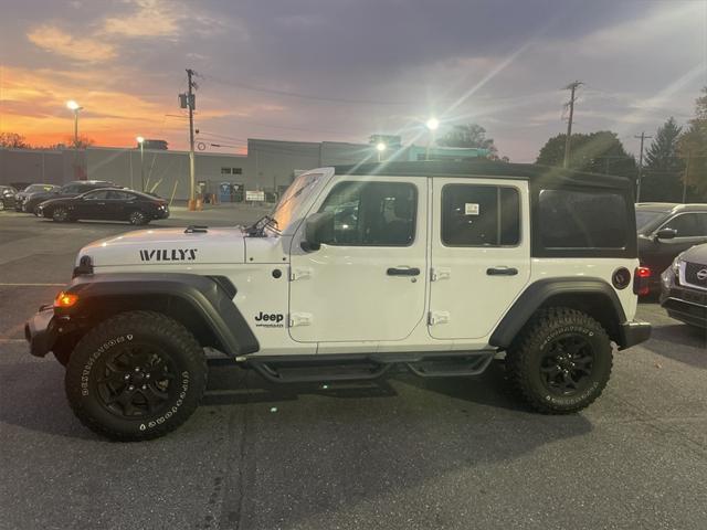 2021 jeep wrangler willys