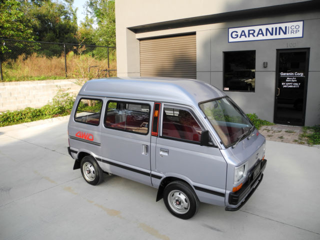 subaru sambar mini kei vanagon truck super nice 36k miles a/c rwd jdm rhd