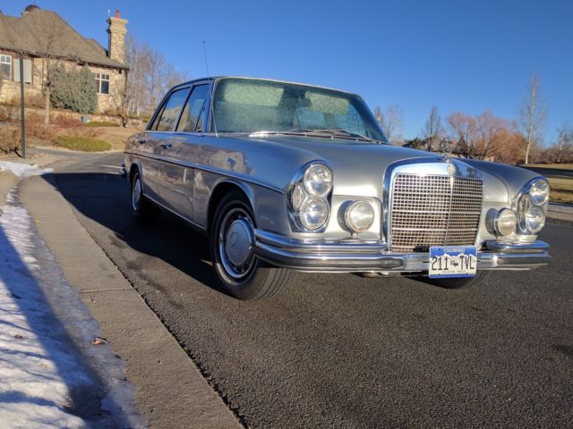 1969 mercedes benz 300 series 6.3 sel