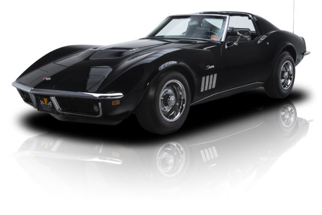restored numbers matching corvette stingray t-top coupe 427/435 hp v8 4 speed