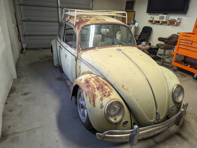 1965 volkswagen beetle (pre-1980) coupe green rwd manual