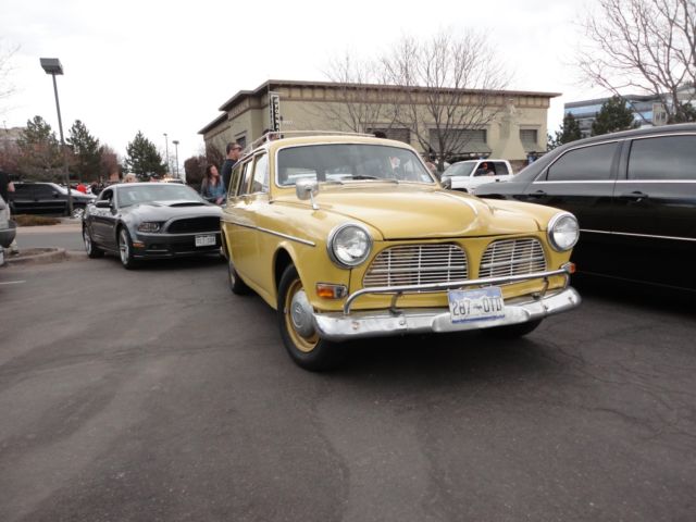volvo 122 amazon wagon 1963