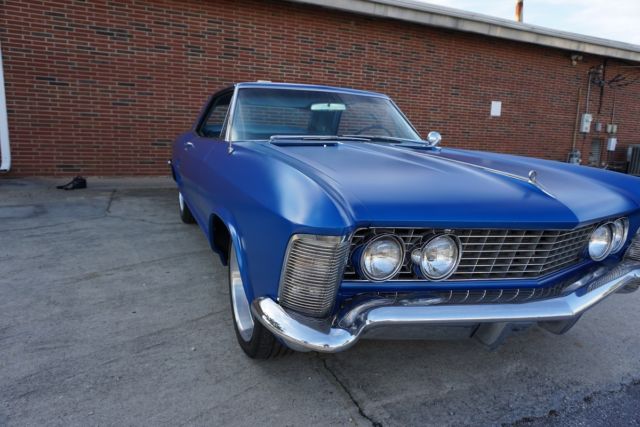 beautiful, custom '64 riviera! satin blue paint, ac,pw,ps,pb, rat rod, hot rod!!