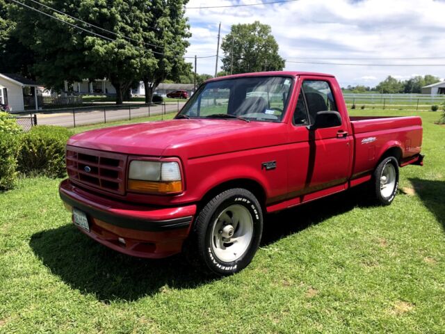 1st gen rare ford lightning f 150 short bed bucket seats,rust free barn find