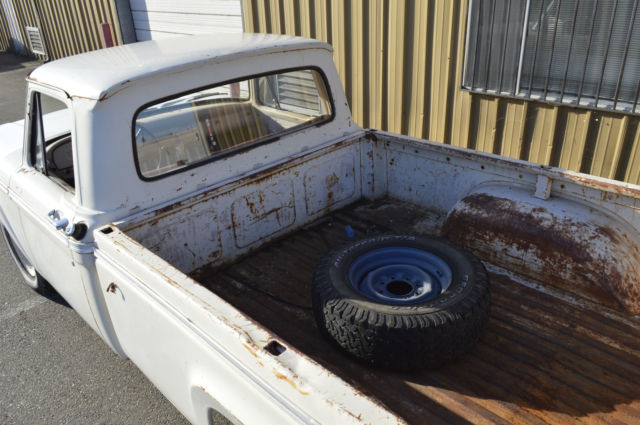 lwb fleetsie 3/4 ton vtg camper trailer hauler 6cyl 4spd hot rod rat 61 62 64 65
