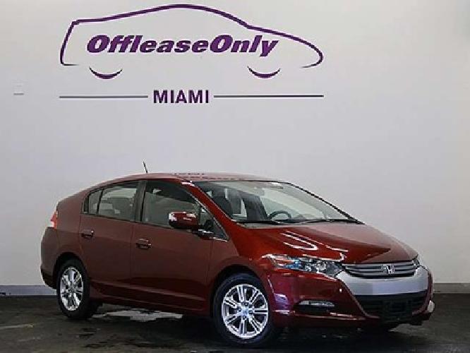 2010 honda insight ex hybrid hatchback in miami, fl