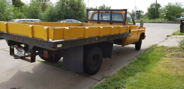 1989 chevrolet 3500 scottsdale work pick up - flat bed