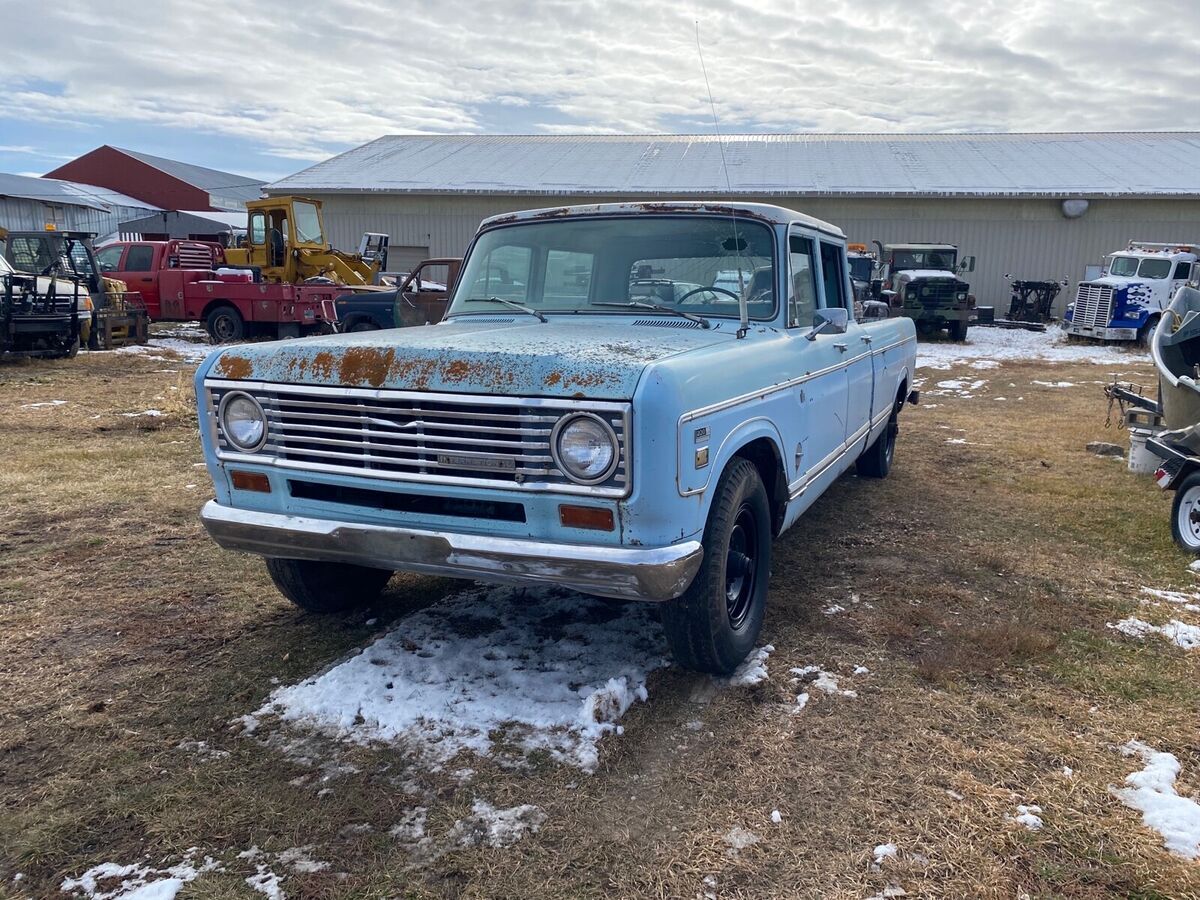 1975 dodge power wagon pickup blue rwd automatic