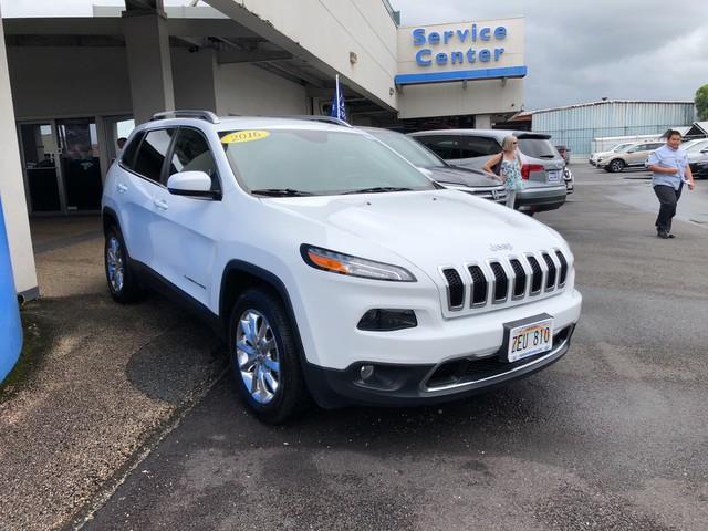 2016 jeep cherokee limited 4x4 limited 4dr suv for sale in hilo, hawaii