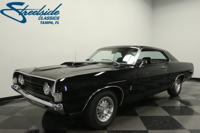1968 ford fairlane 4063 miles black hardtop 302 v8 3 speed automatic