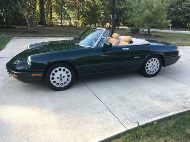 well cared for alfa romeo spider veloce