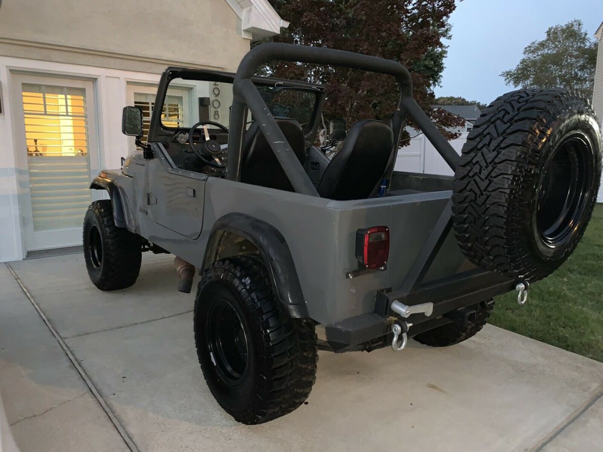 1983 jeep cj7 suv grey 4wd manual cj7