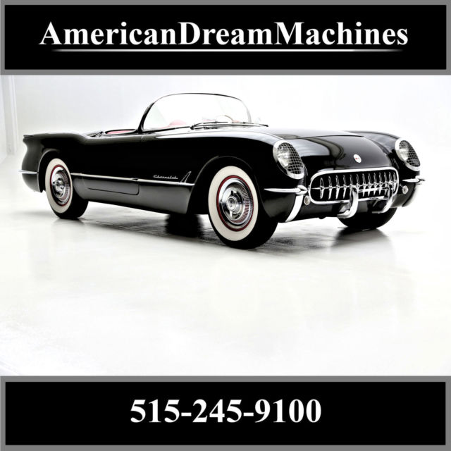 1954 chevrolet corvette roadster, frame off, 74000 actual miles