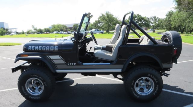 1982 jeep cj-7 renegade - 35,360 original miles - collector owned