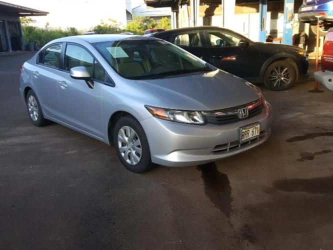 2012 honda civic lx lx 4dr sedan 5a for sale in lihue, hawaii