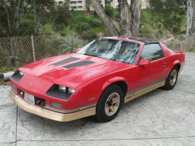 1986 chevrolet camaro z28 california survivor t-tops a/c 5 speed