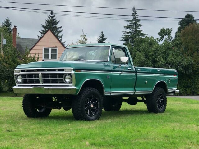 1973 ford f100 4x4 truck lifted! rare find & no reserve!!!!
