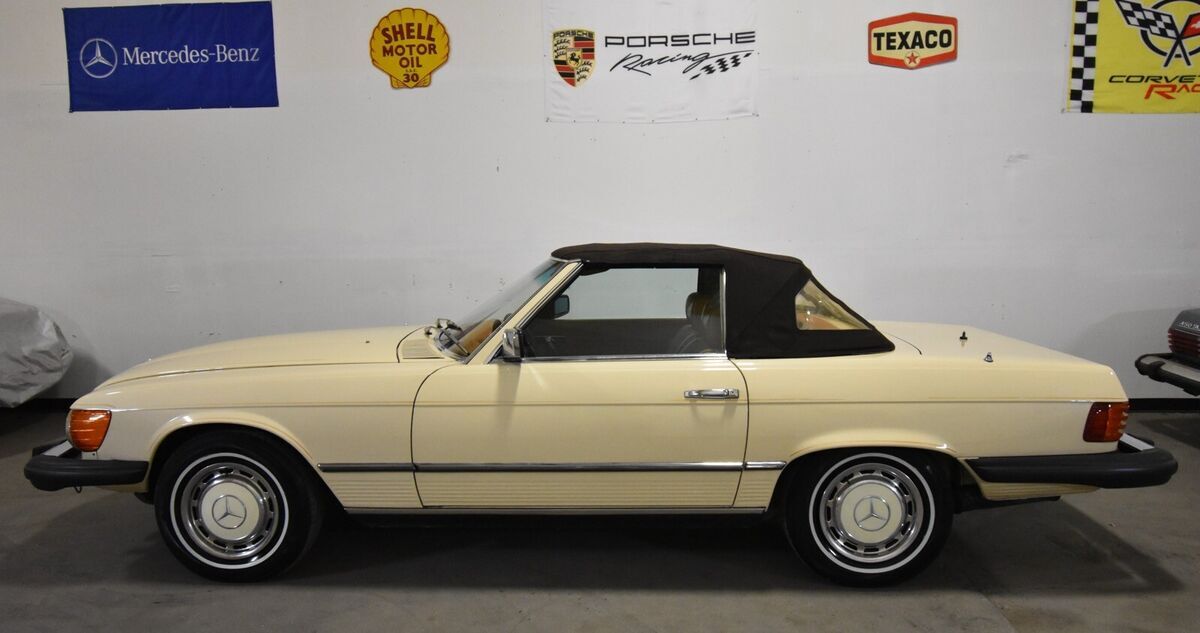 1979 mercedes-benz 450sl roadster convertible r107