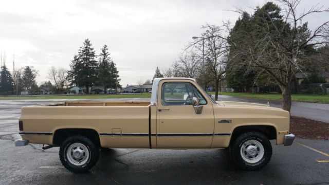 1982 gmc high sierra 2500 classic rare not chevy chevrolet ford