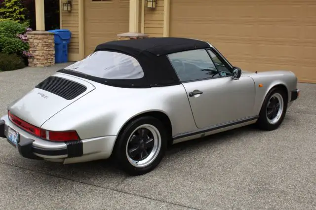 1983 porsche 911 sc cabriolet (euro model)