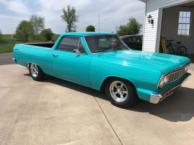1964 beautiful el camino teal blue