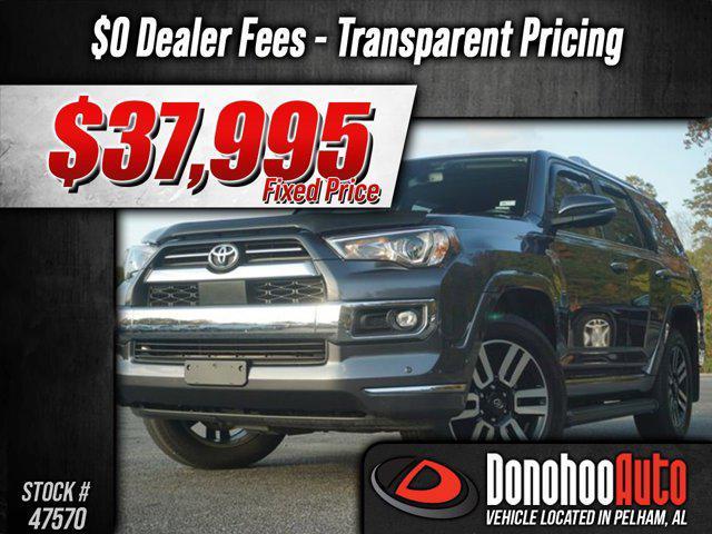 2021 toyota 4runner limited