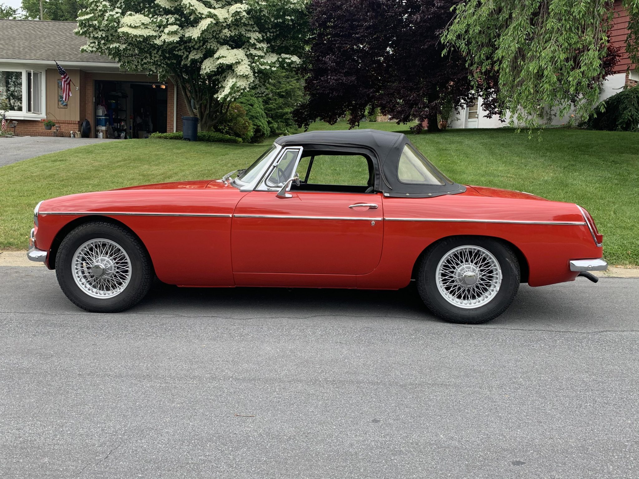 1969 mg mgb roadster